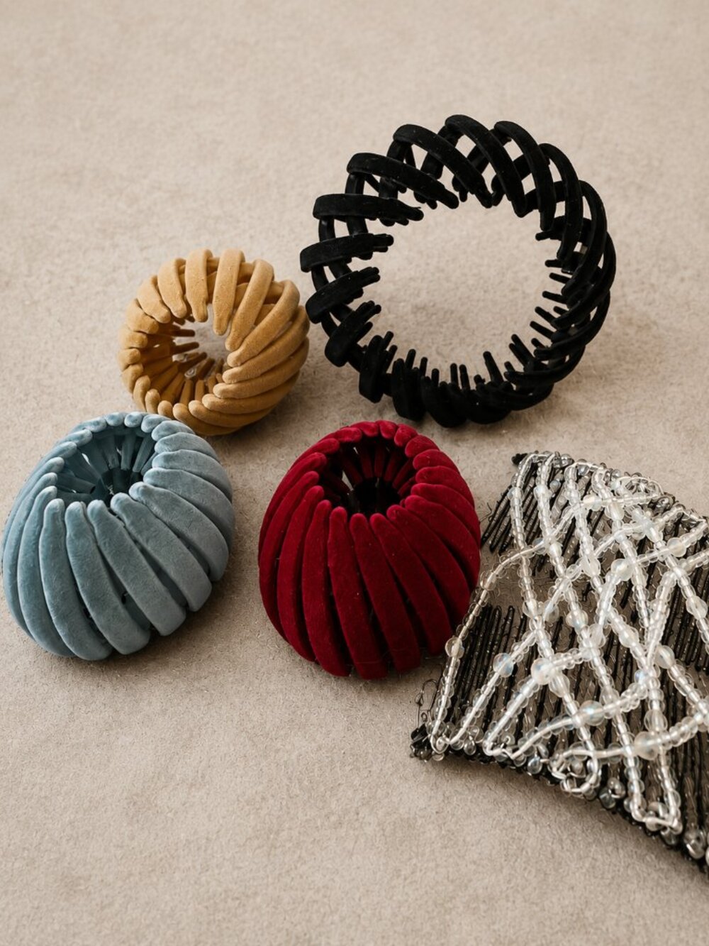 Bird Nest Hair Accessories Bundle – Hair Bun Makers & Decorative Hair Comb Set